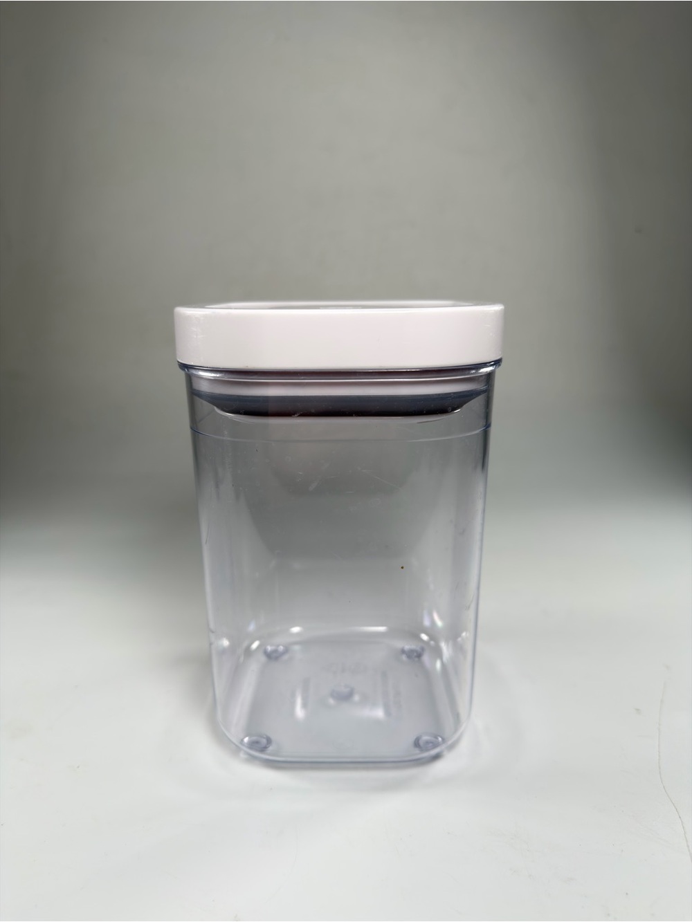 OXO Pop Container Clear Square 1.1 Qt/1.0 L Airtight Food Container